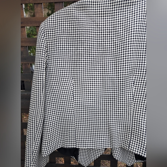 Vintage Black & White Blazer - Picture 9 of 10